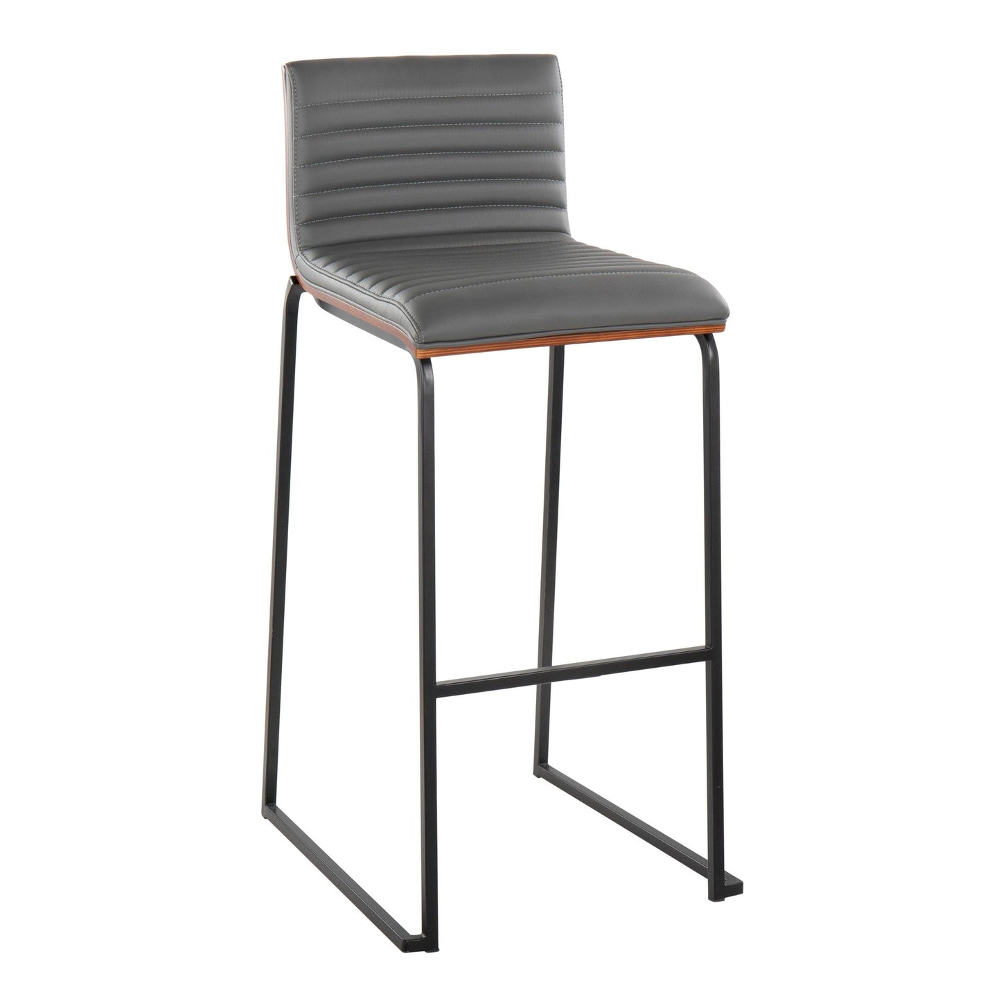 Lumisource Mason Mara 30" Fixed-Height Barstool - Set of 2