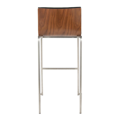 Lumisource Mason Mara 30" Fixed-Height Barstool - Set of 2