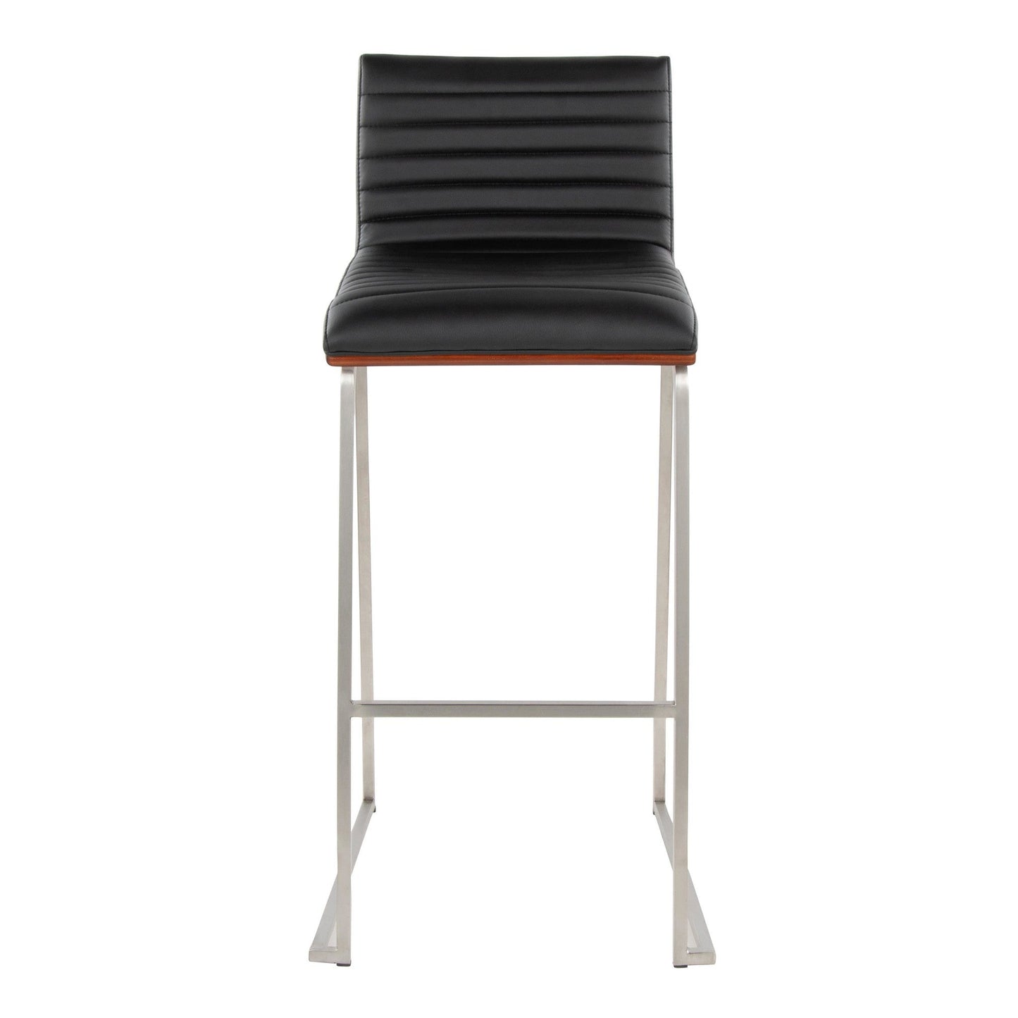 Lumisource Mason Mara 30" Fixed-Height Barstool - Set of 2