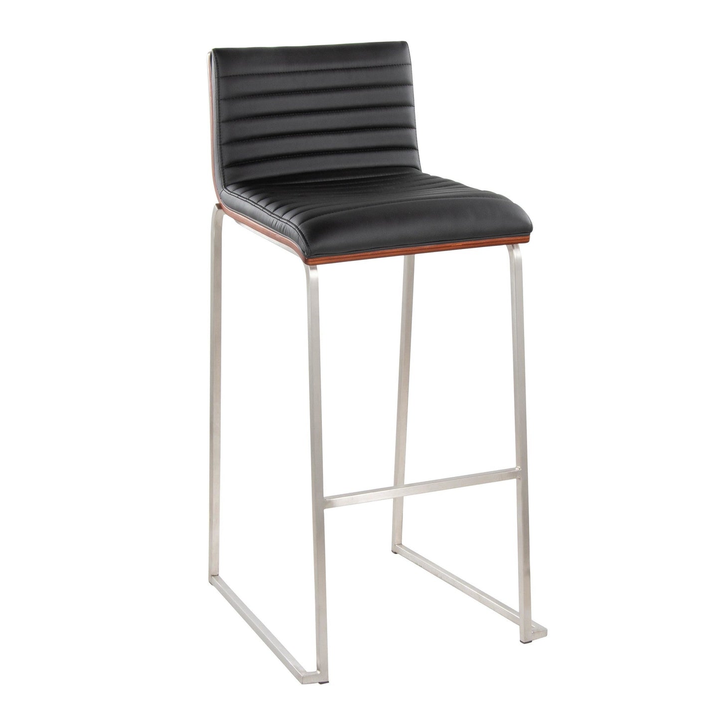 Lumisource Mason Mara 30" Fixed-Height Barstool - Set of 2