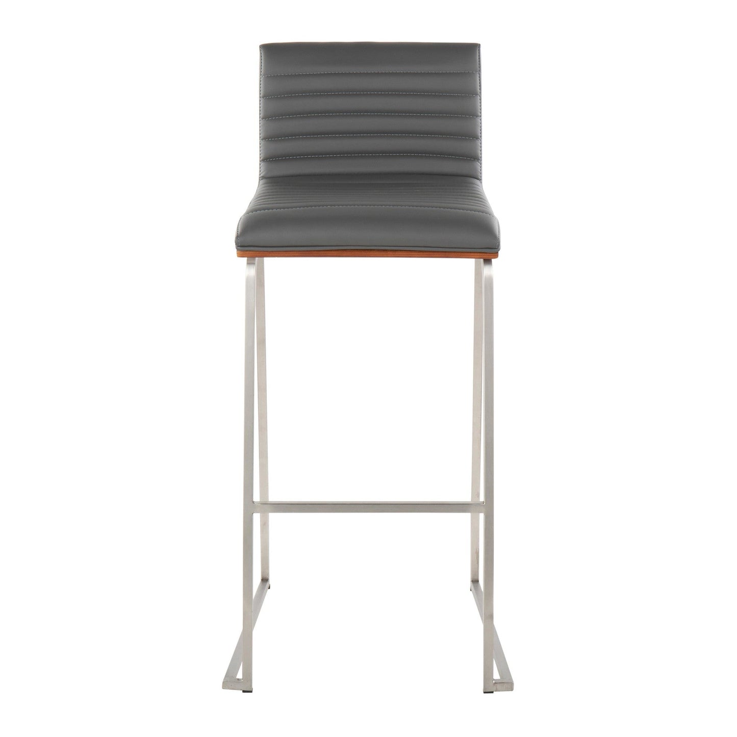 Lumisource Mason Mara 30" Fixed-Height Barstool - Set of 2