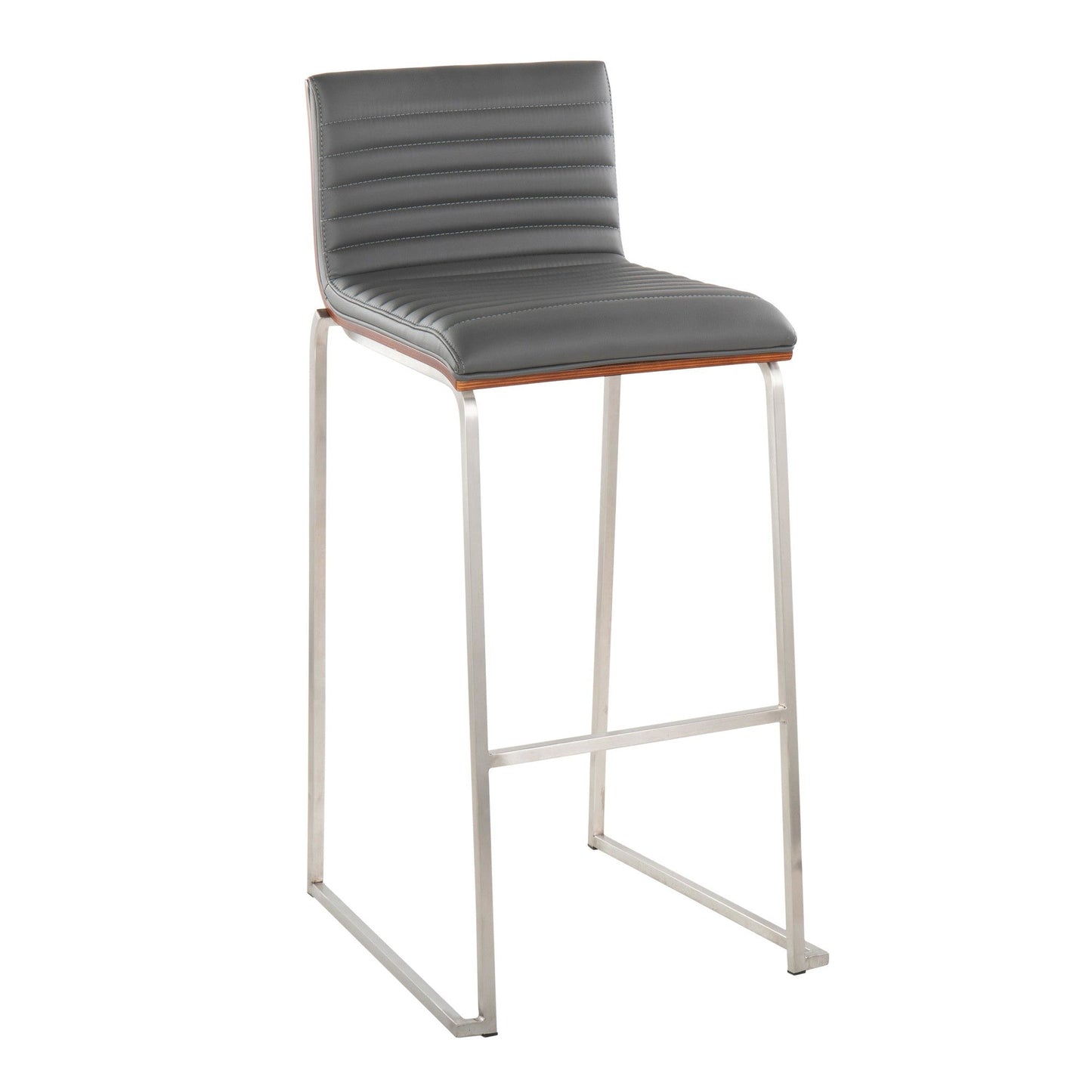 Lumisource Mason Mara 30" Fixed-Height Barstool - Set of 2