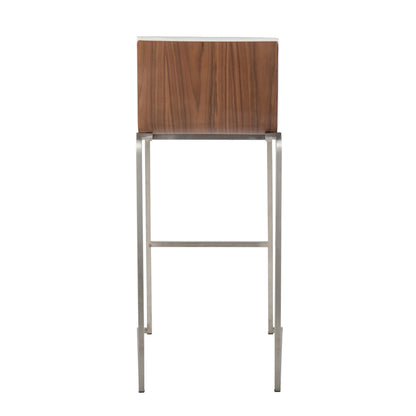 Lumisource Mason Mara 30" Fixed-Height Barstool - Set of 2