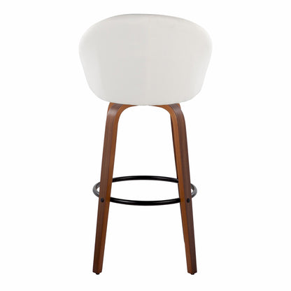 Majestic Office Furniture Highback 30" Fixed-Height Barstool - Set of 2