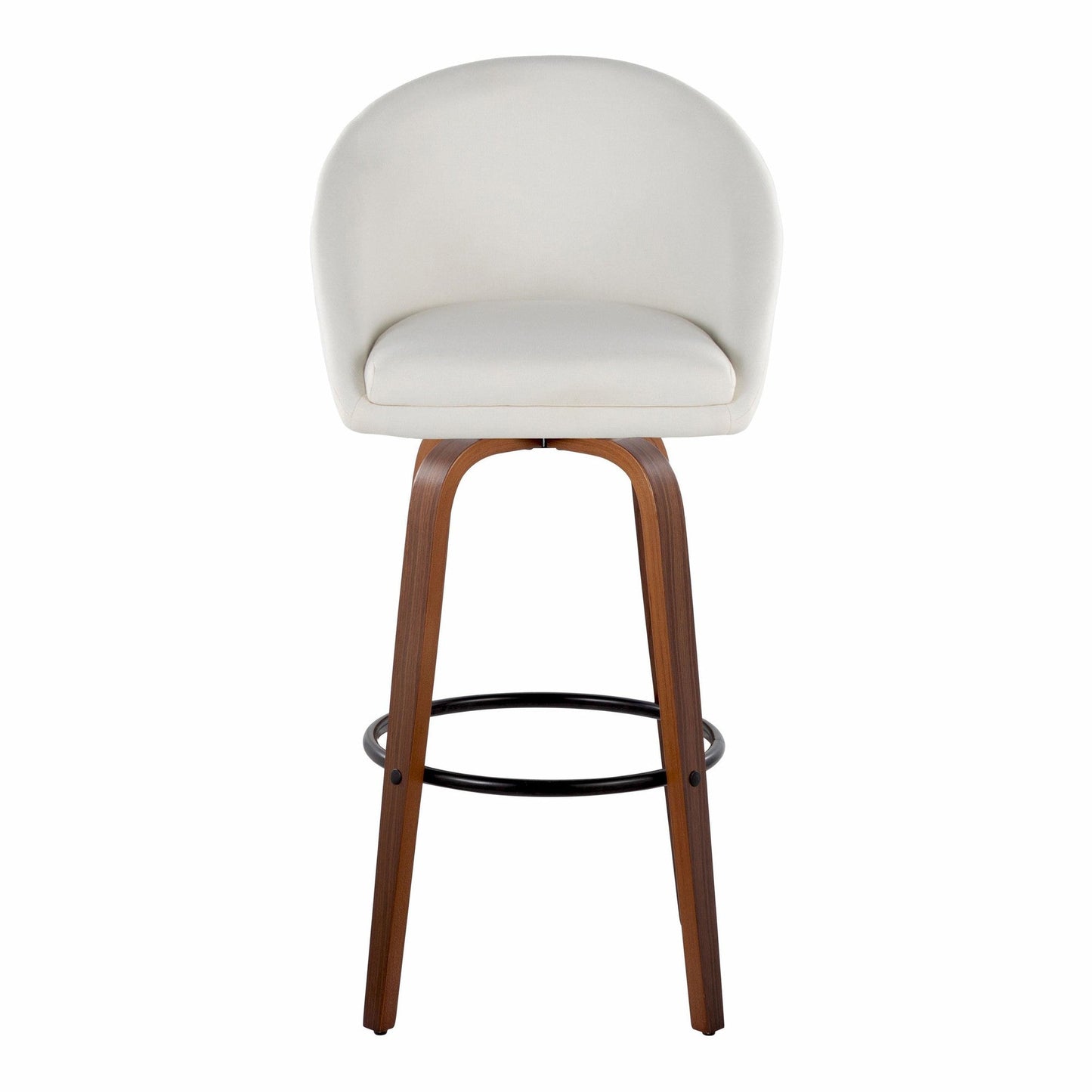 Majestic Office Furniture Highback 30" Fixed-Height Barstool - Set of 2