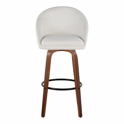 Majestic Office Furniture Highback 30" Fixed-Height Barstool - Set of 2