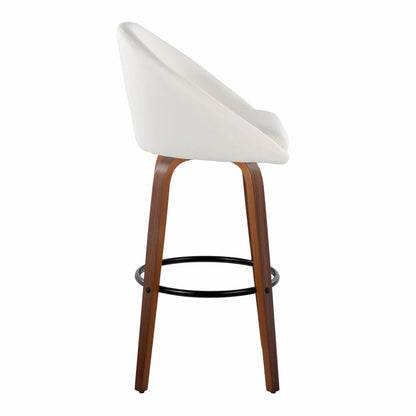 Majestic Office Furniture Highback 30" Fixed-Height Barstool - Set of 2