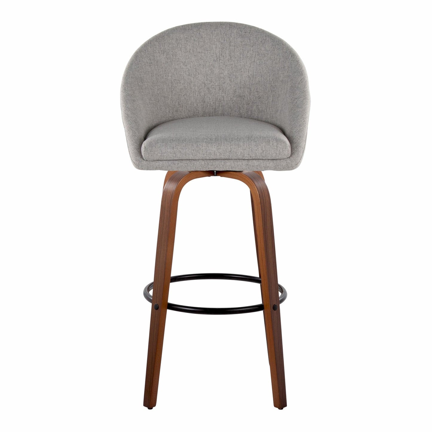 Majestic Office Furniture Highback 30" Fixed-Height Barstool - Set of 2