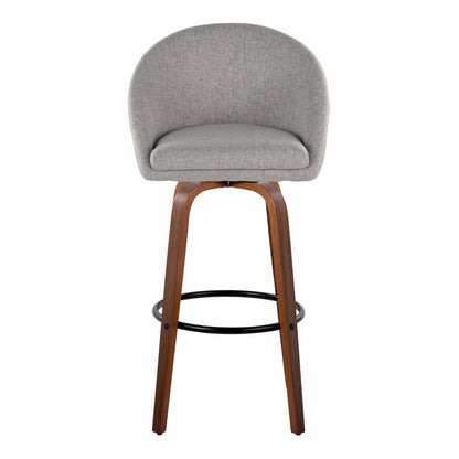 Majestic Office Furniture Highback 30" Fixed-Height Barstool - Set of 2
