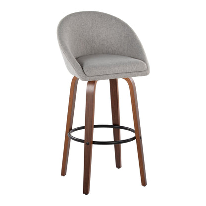 Majestic Office Furniture Highback 30" Fixed-Height Barstool - Set of 2