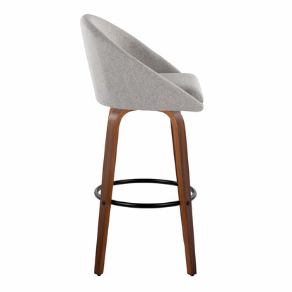 Majestic Office Furniture Highback 30" Fixed-Height Barstool - Set of 2