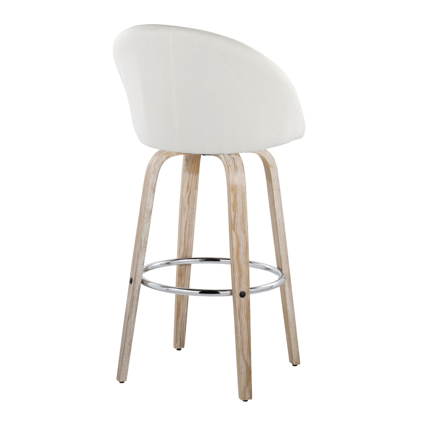 Majestic Office Furniture Highback 30" Fixed-Height Barstool - Set of 2