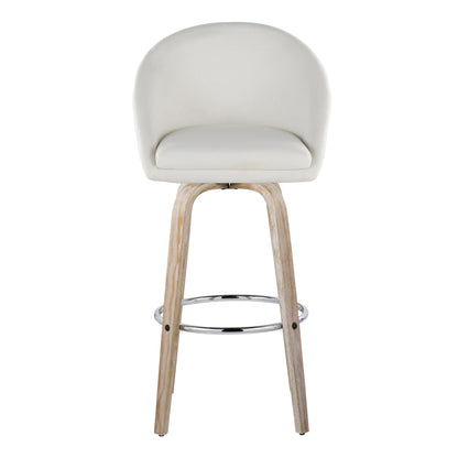 Majestic Office Furniture Highback 30" Fixed-Height Barstool - Set of 2