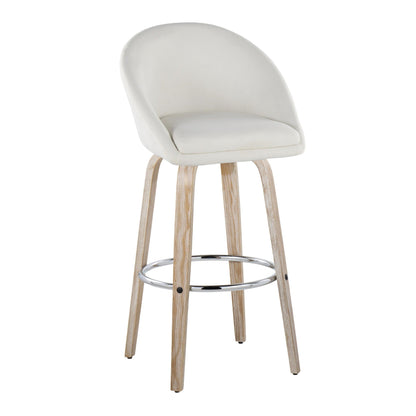 Majestic Office Furniture Highback 30" Fixed-Height Barstool - Set of 2