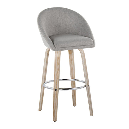 Majestic Office Furniture Highback 30" Fixed-Height Barstool - Set of 2