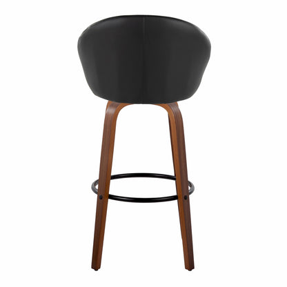 Majestic Office Furniture Highback 30" Fixed-Height Barstool - Set of 2