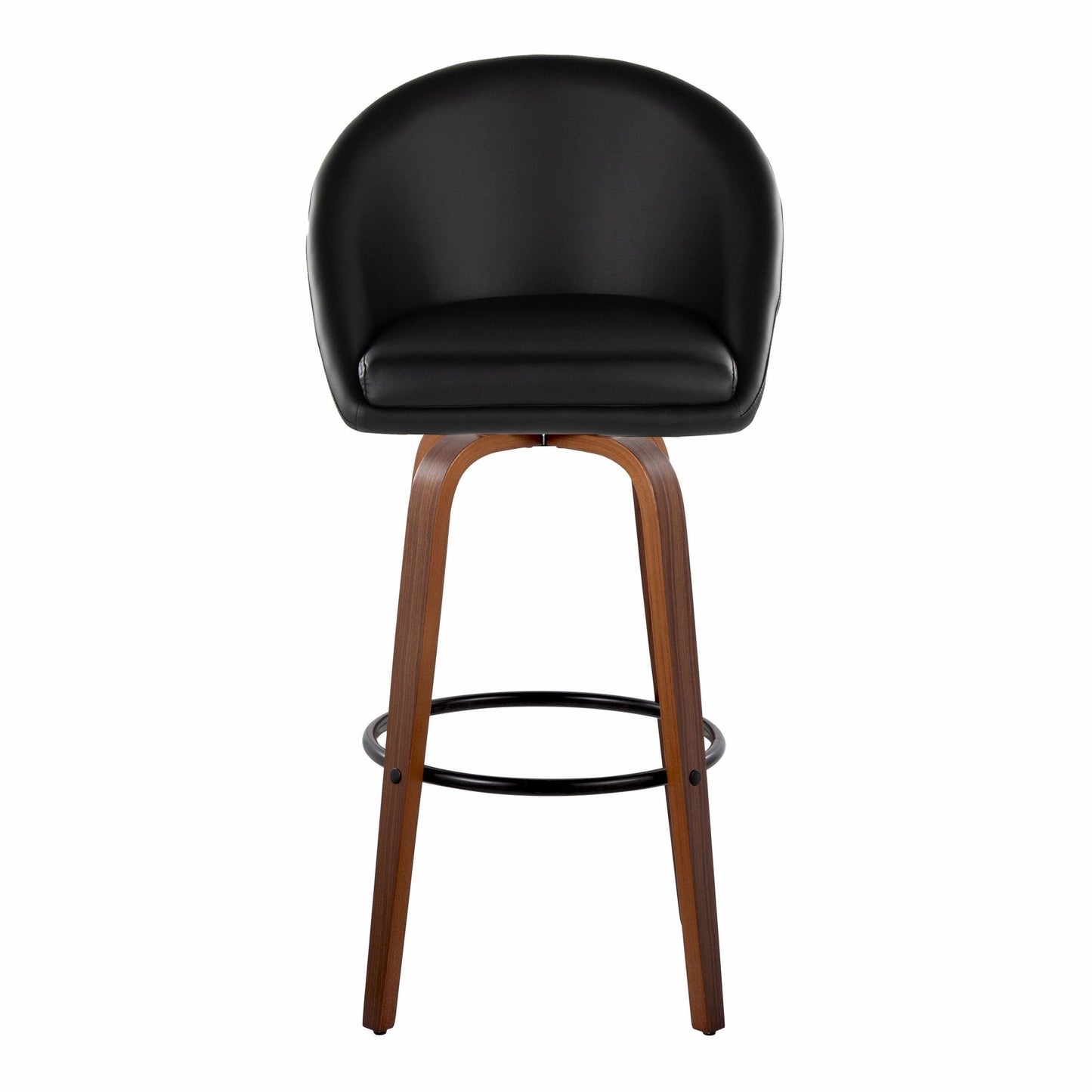 Majestic Office Furniture Highback 30" Fixed-Height Barstool - Set of 2