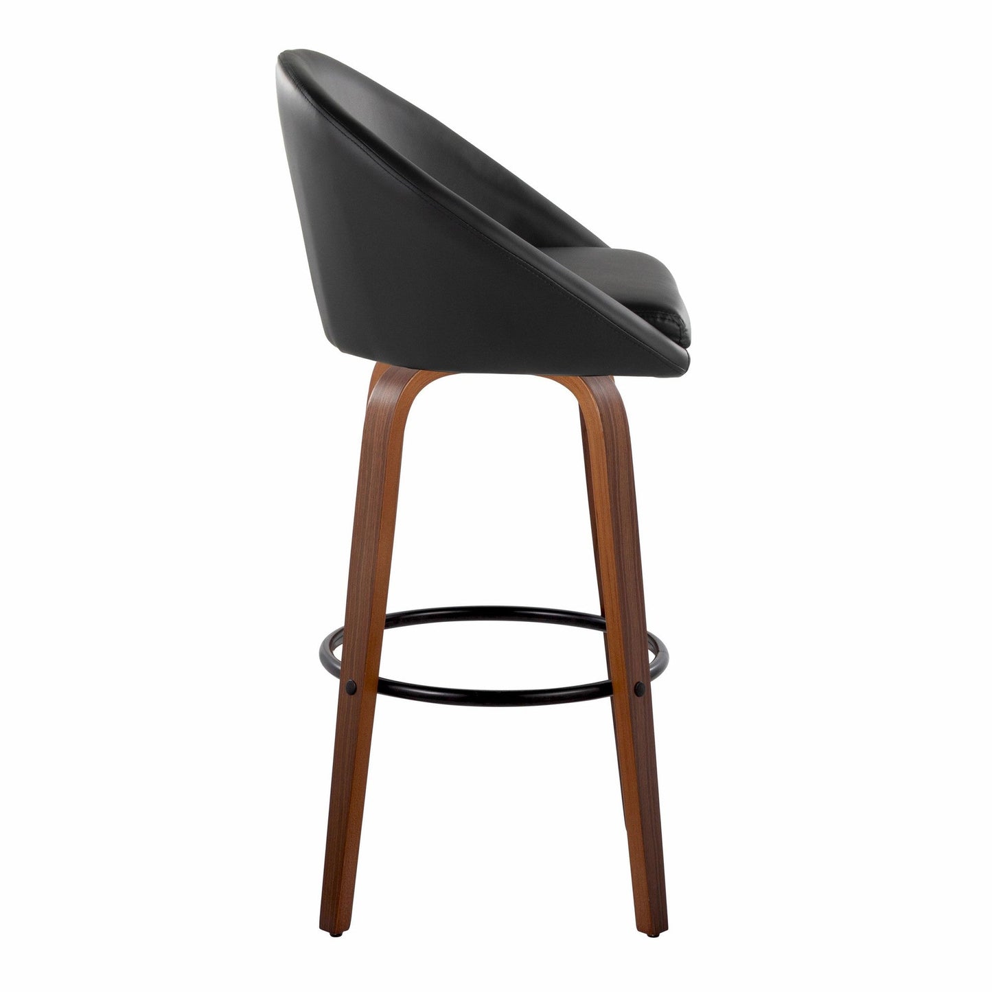 Majestic Office Furniture Highback 30" Fixed-Height Barstool - Set of 2