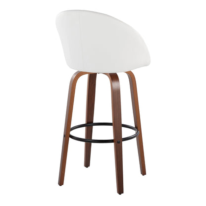 Majestic Office Furniture Highback 30" Fixed-Height Barstool - Set of 2