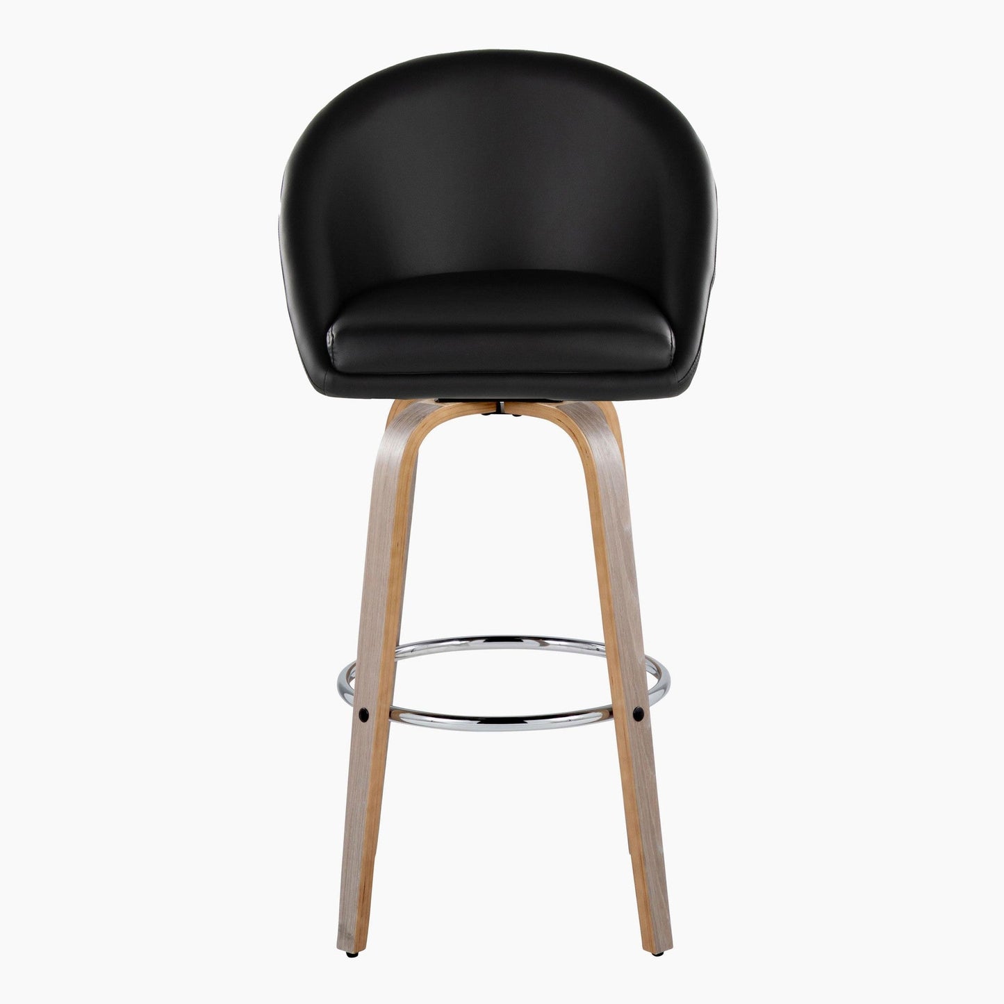 Majestic Office Furniture Highback 30" Fixed-Height Barstool - Set of 2