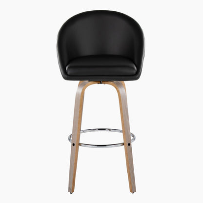 Majestic Office Furniture Highback 30" Fixed-Height Barstool - Set of 2