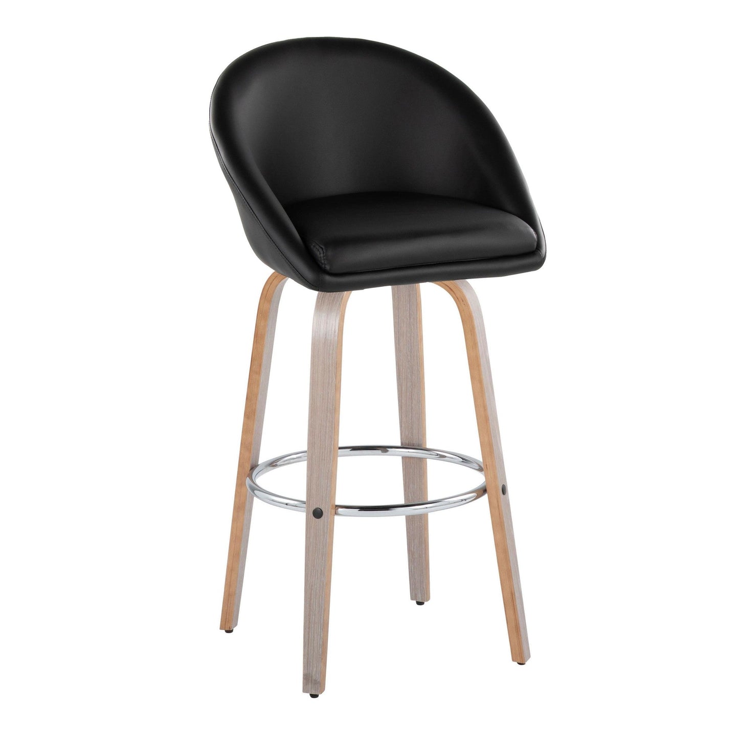 Majestic Office Furniture Highback 30" Fixed-Height Barstool - Set of 2