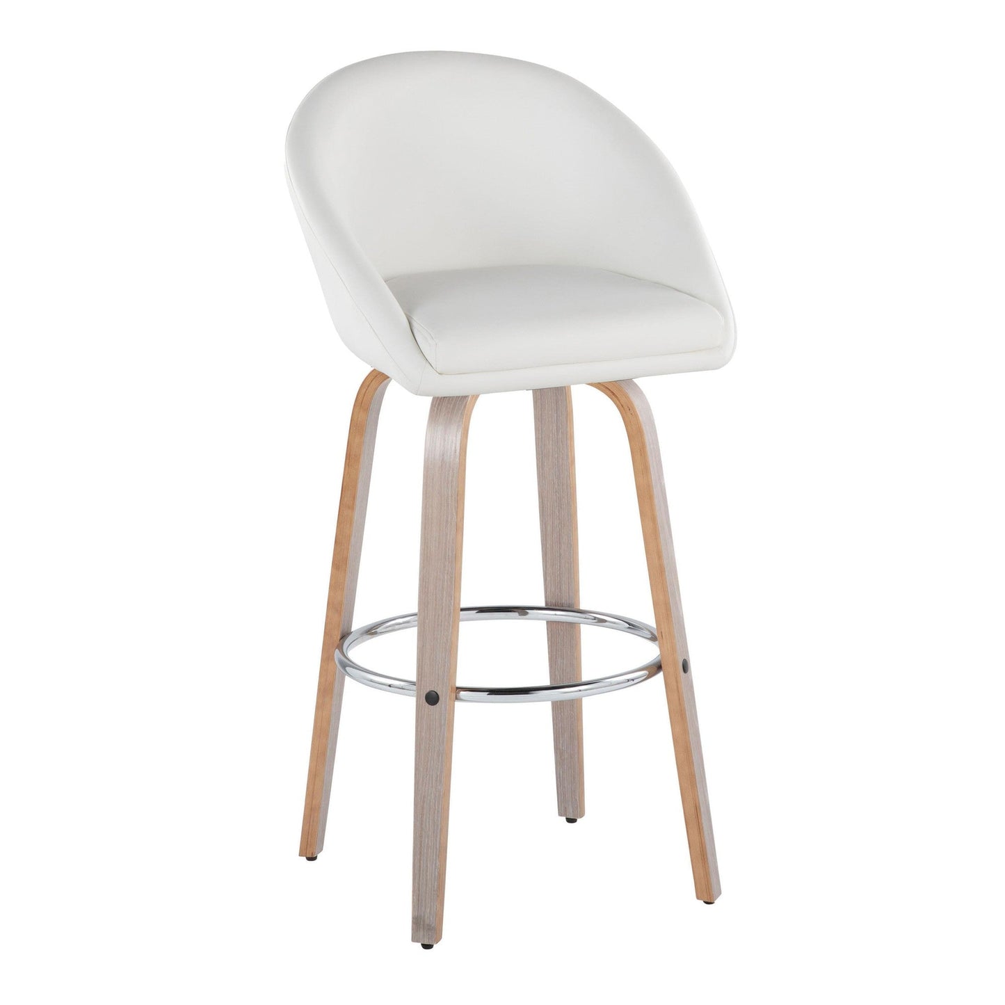 Majestic Office Furniture Highback 30" Fixed-Height Barstool - Set of 2