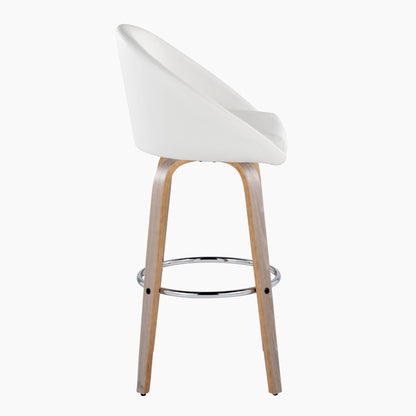 Majestic Office Furniture Highback 30" Fixed-Height Barstool - Set of 2