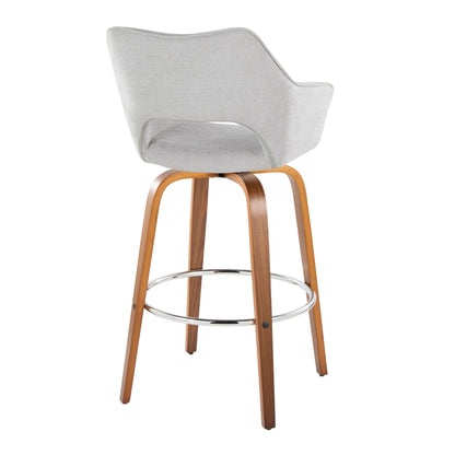 Majestic Office Furniture 30" Fixed-Height Xl Barstool - Set of 2
