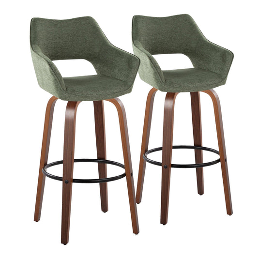 Majestic Office Furniture 30" Fixed-Height Barstool - Set of 2