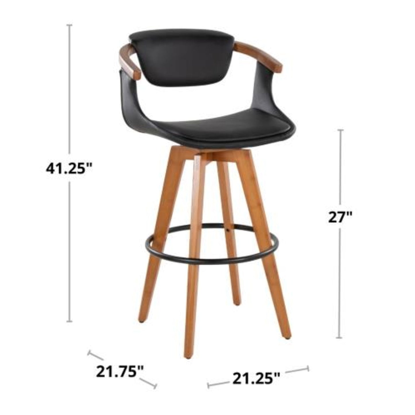 Majestic Office Furniture 29" Fixed-Height Barstool