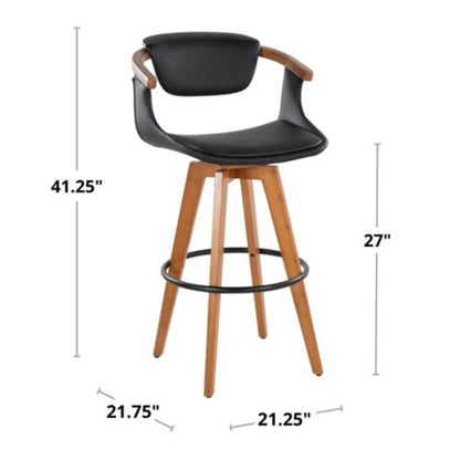 Majestic Office Furniture 29" Fixed-Height Barstool