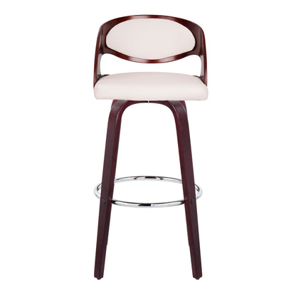 Majestic Office Furniture 30" Fixed-Height Barstool - Set of 2