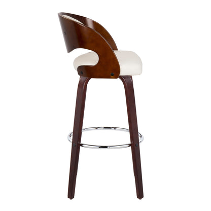 Majestic Office Furniture 30" Fixed-Height Barstool - Set of 2
