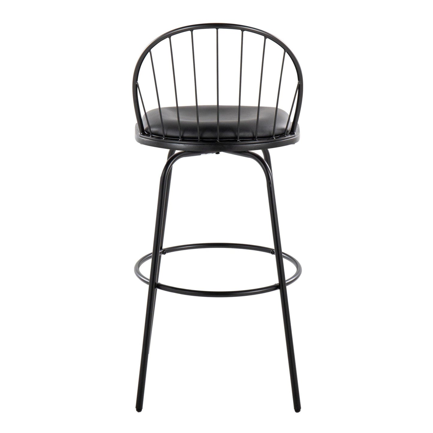 Majestic Office Furniture Claire 30" Fixed-Height Barstool - Set of 2