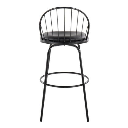 Majestic Office Furniture Claire 30" Fixed-Height Barstool - Set of 2