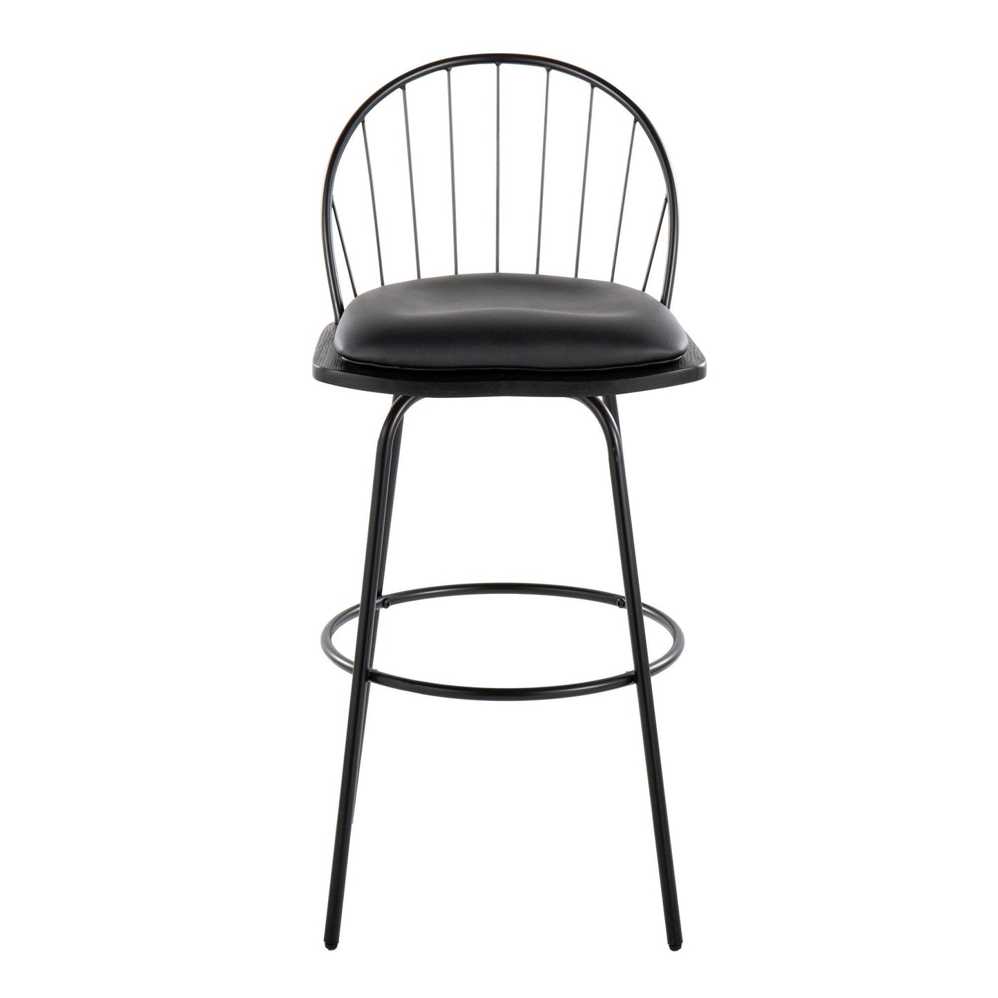 Majestic Office Furniture Claire 30" Fixed-Height Barstool - Set of 2