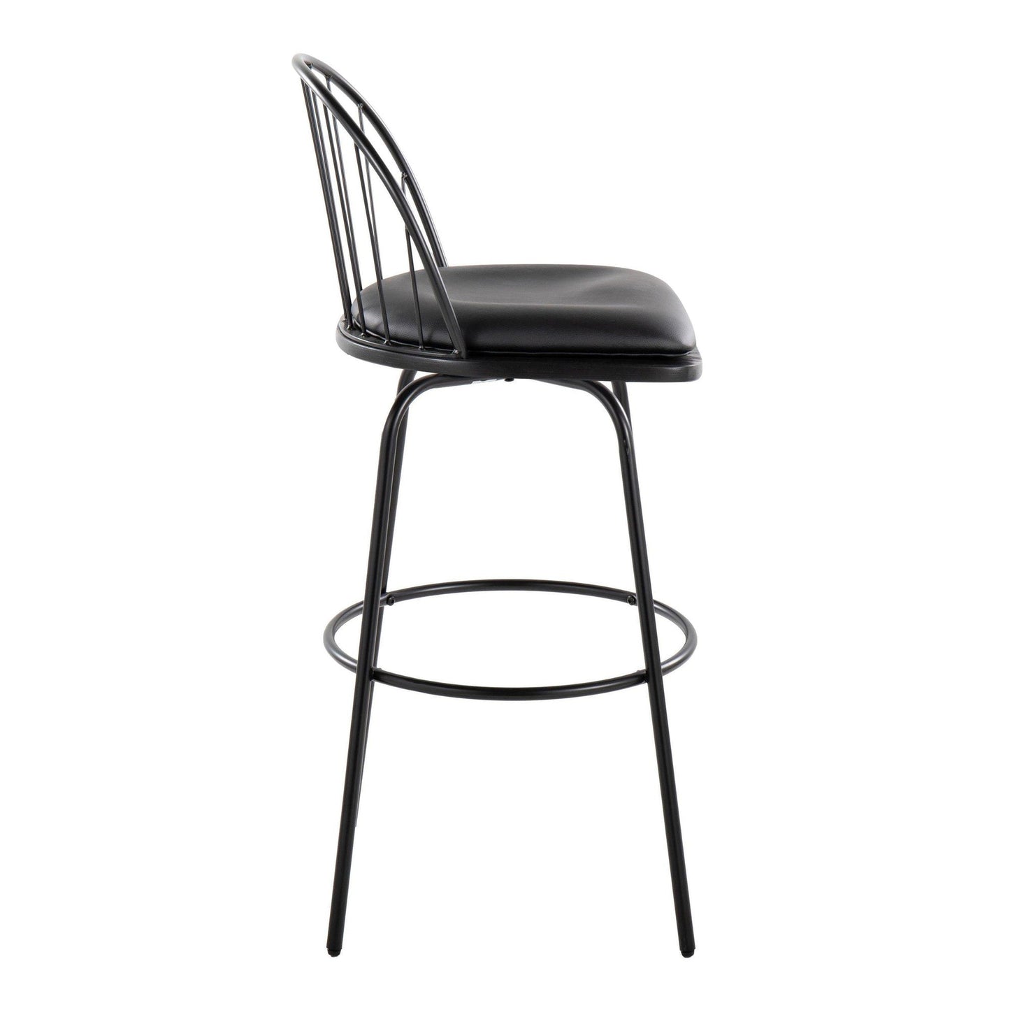 Majestic Office Furniture Claire 30" Fixed-Height Barstool - Set of 2