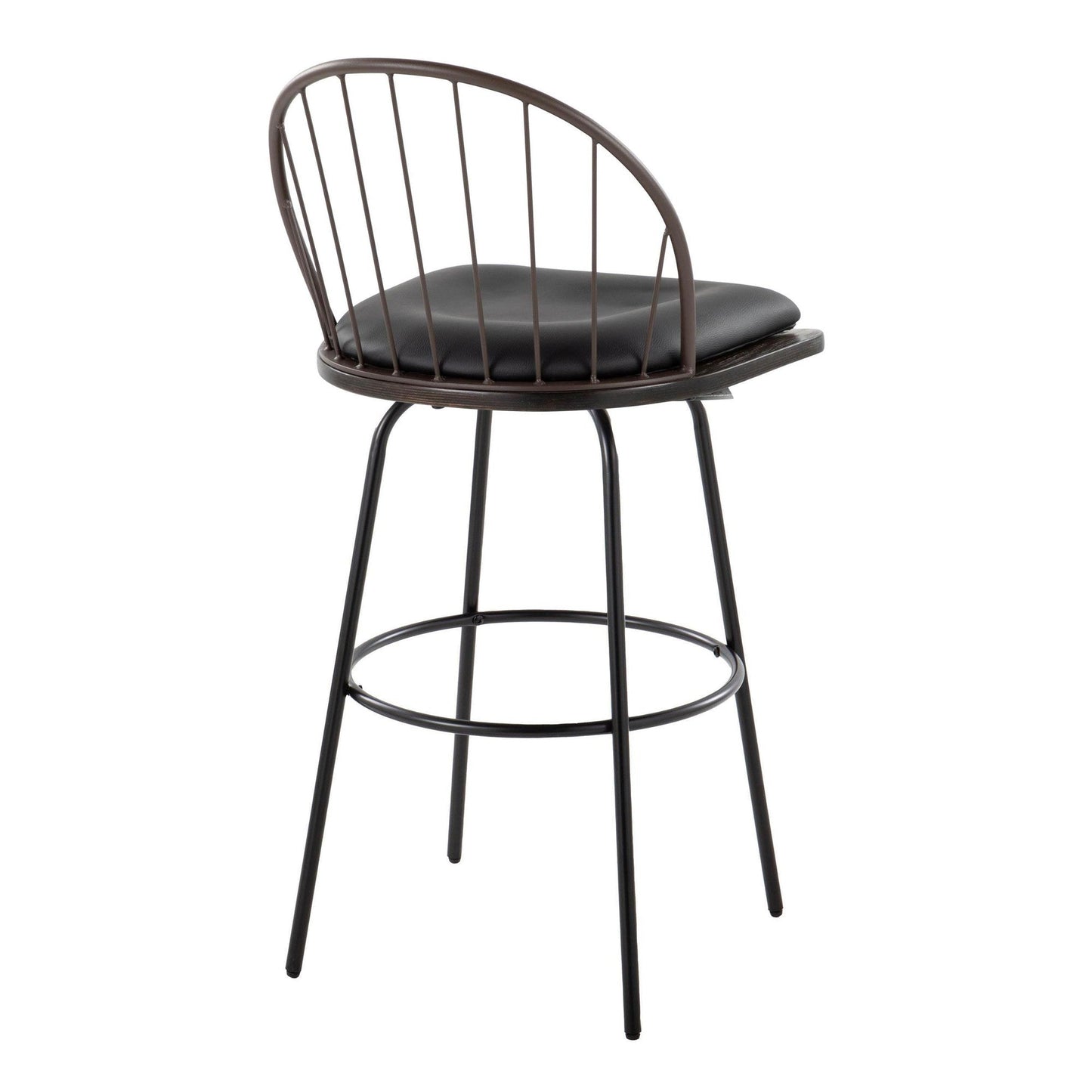 Majestic Office Furniture Claire 30" Fixed-Height Barstool - Set of 2