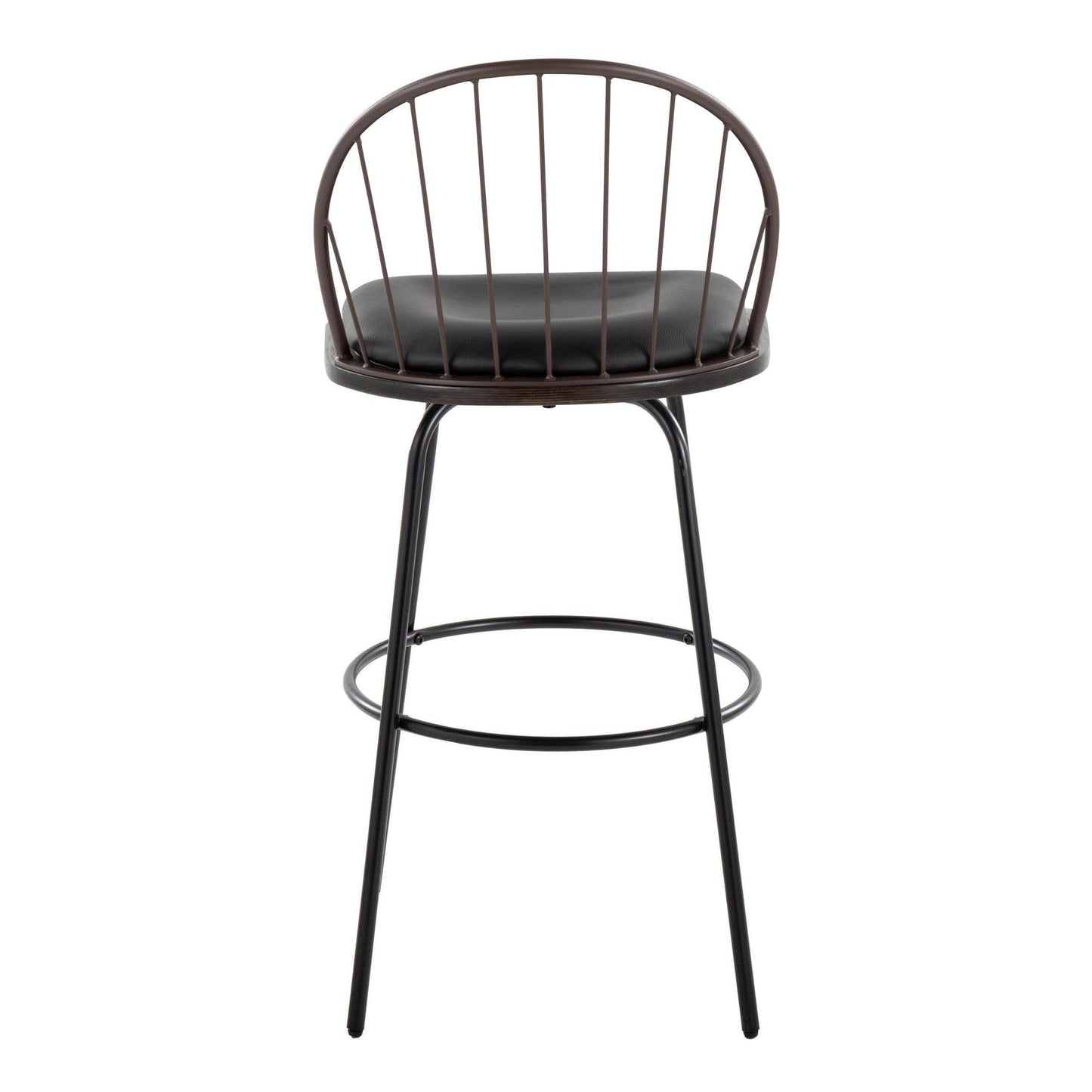 Majestic Office Furniture Claire 30" Fixed-Height Barstool - Set of 2