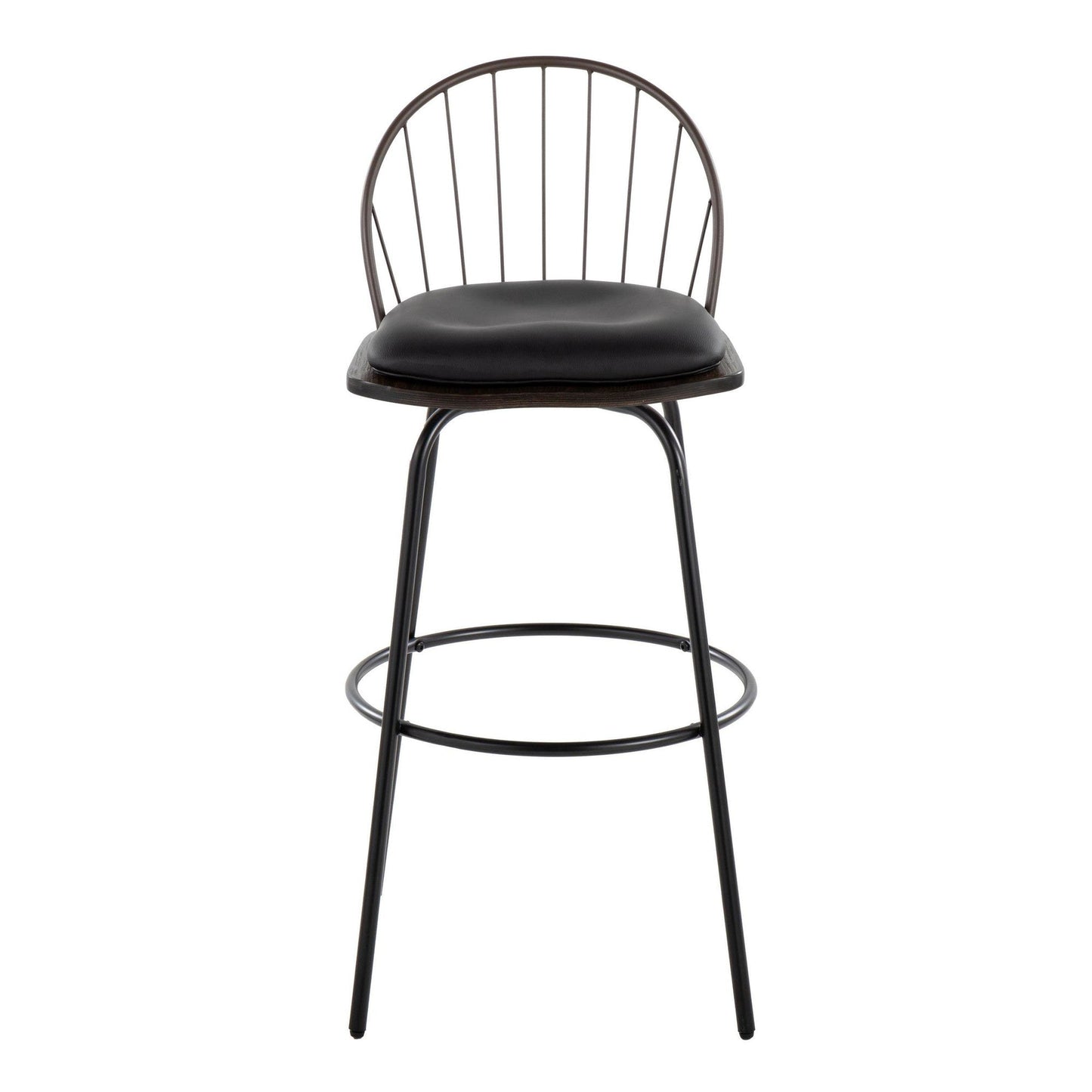 Majestic Office Furniture Claire 30" Fixed-Height Barstool - Set of 2