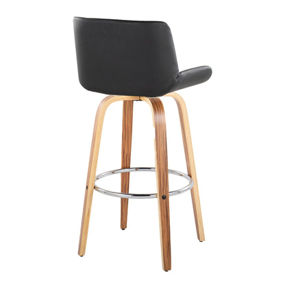 Majestic Office Furniture 30" Fixed-Height Barstool - Set of 2