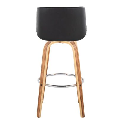 Majestic Office Furniture 30" Fixed-Height Barstool - Set of 2