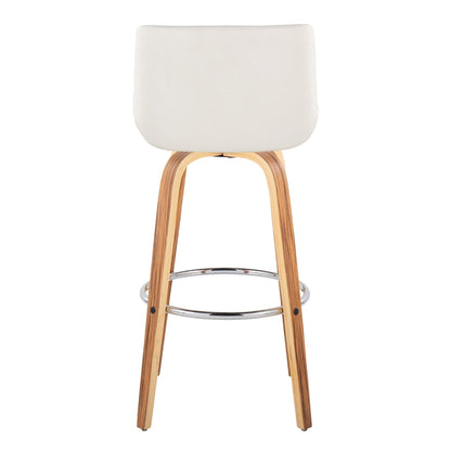 Majestic Office Furniture 30" Fixed-Height Barstool - Set of 2