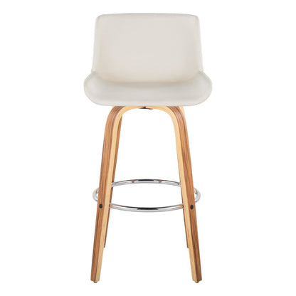 Majestic Office Furniture 30" Fixed-Height Barstool - Set of 2