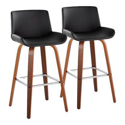 Majestic Office Furniture 30" Fixed-Height Barstool - Set of 2