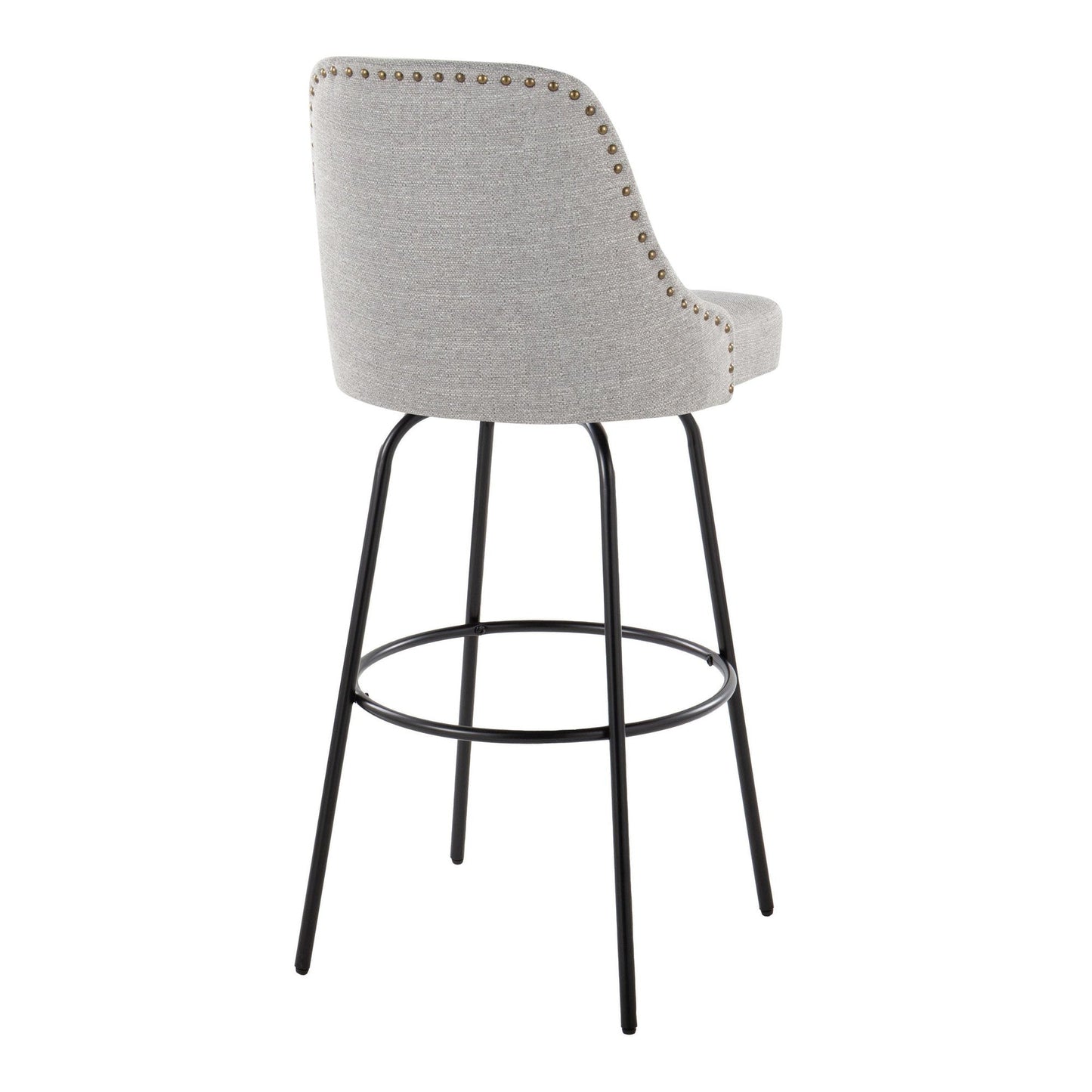 Majestic Office Furniture Marcel 30" Fixed-Height Barstool - Set of 2