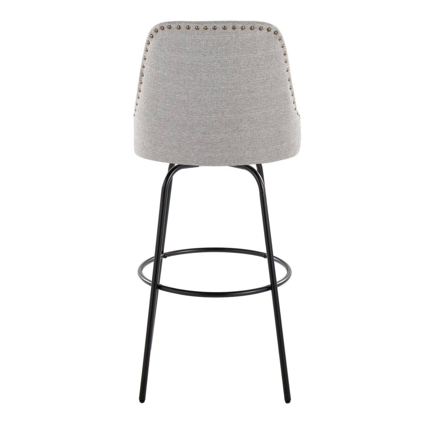 Majestic Office Furniture Marcel 30" Fixed-Height Barstool - Set of 2