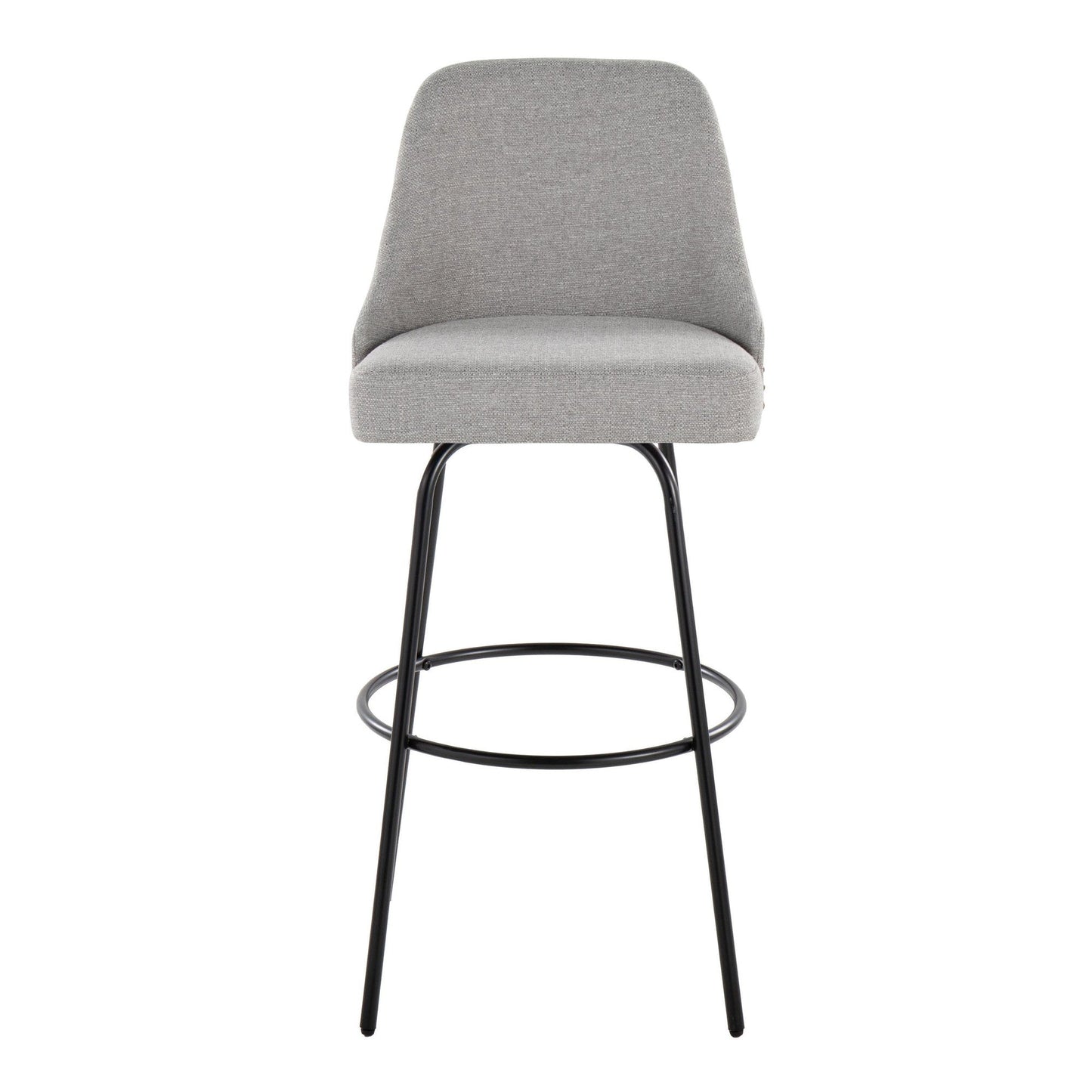 Majestic Office Furniture Marcel 30" Fixed-Height Barstool - Set of 2