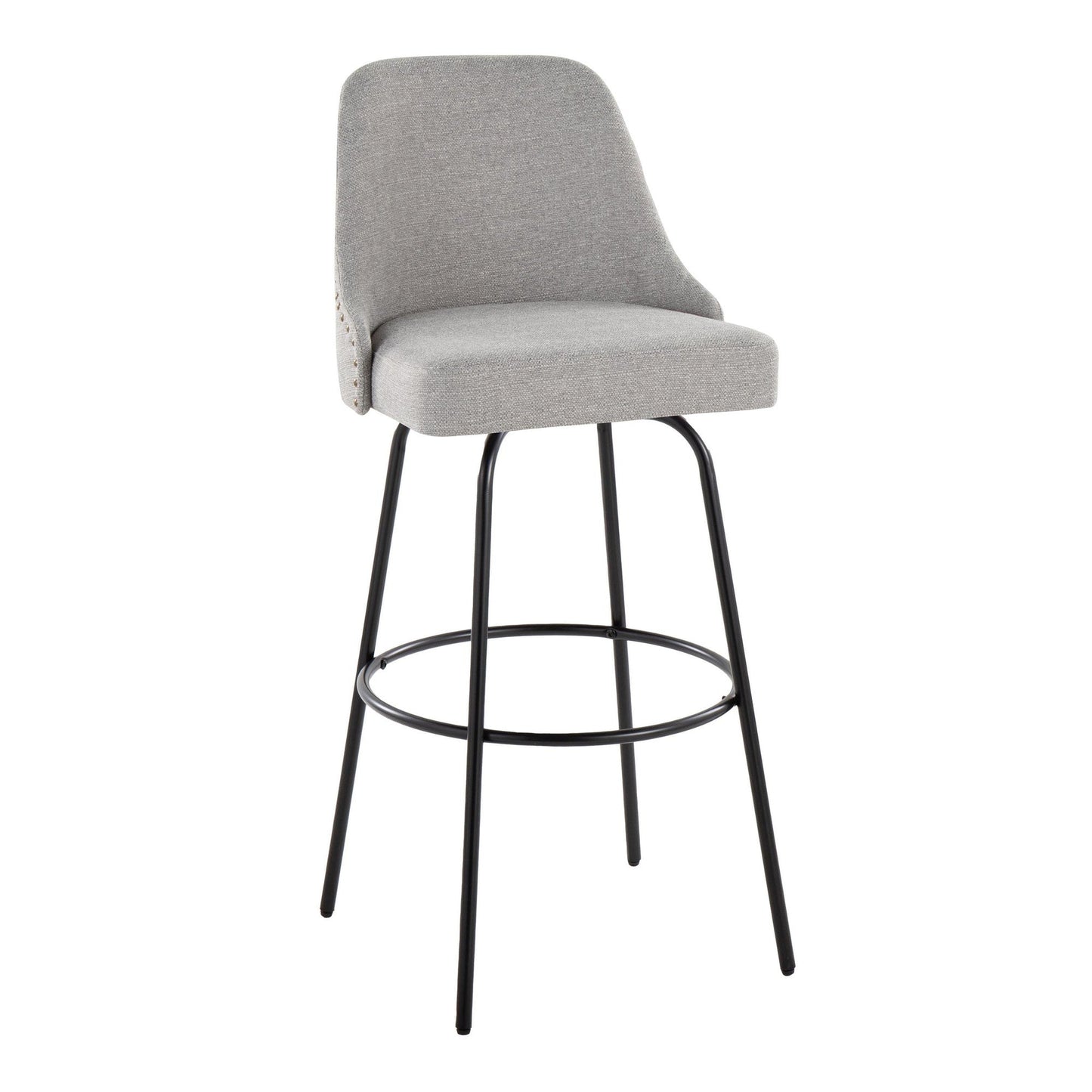 Majestic Office Furniture Marcel 30" Fixed-Height Barstool - Set of 2